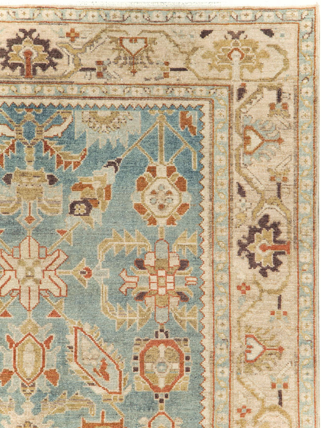 Vintage Persian Malayer Rug, No.27207 - Staging