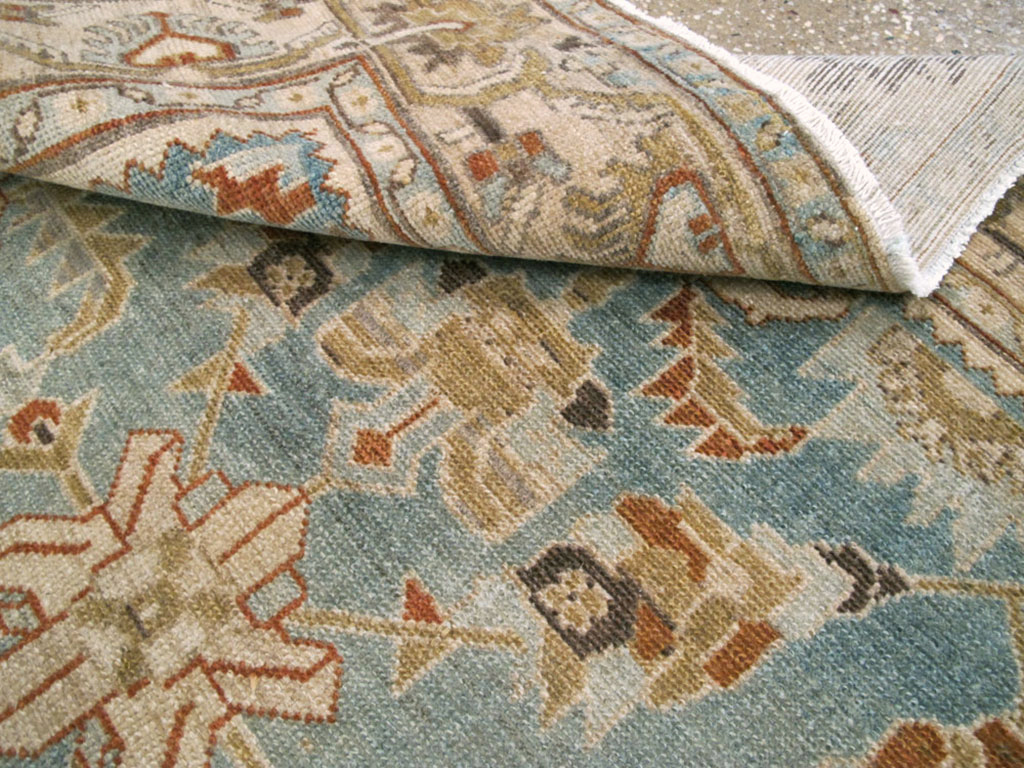 Vintage Persian Malayer Rug, No.27207 - Staging