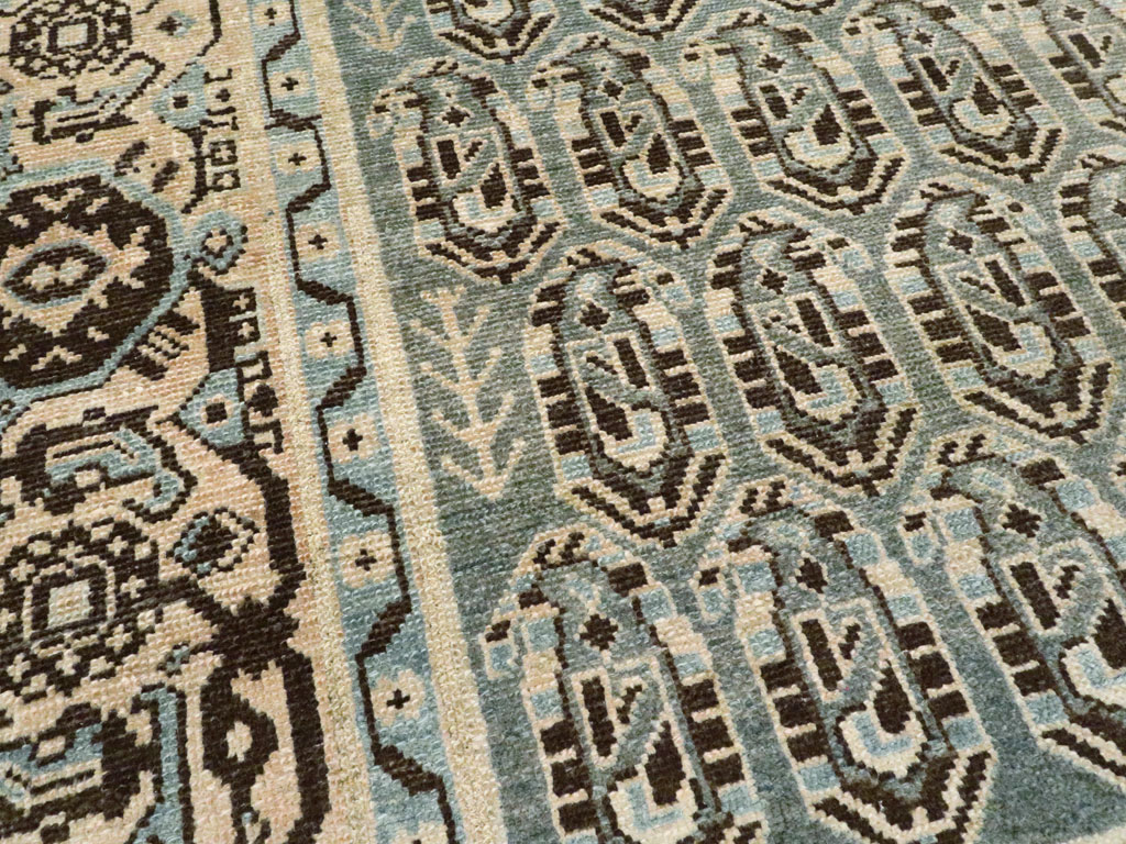 Vintage Persian Malayer Rug, No.27209 - Staging
