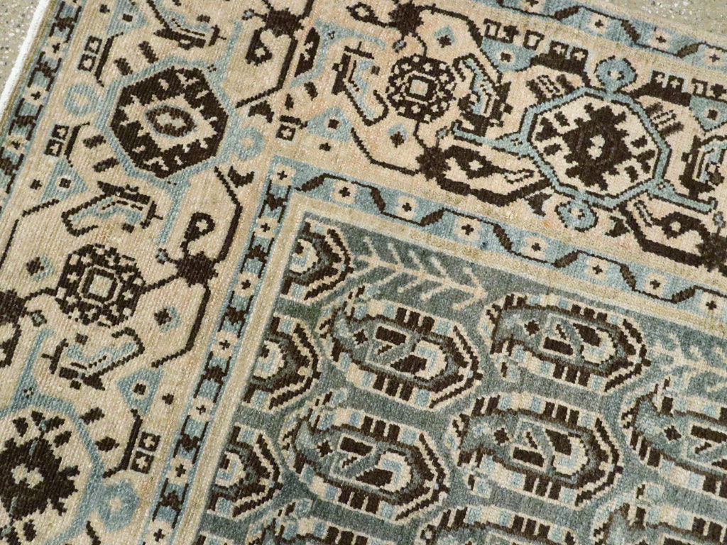 Vintage Persian Malayer Rug, No.27209 - Staging