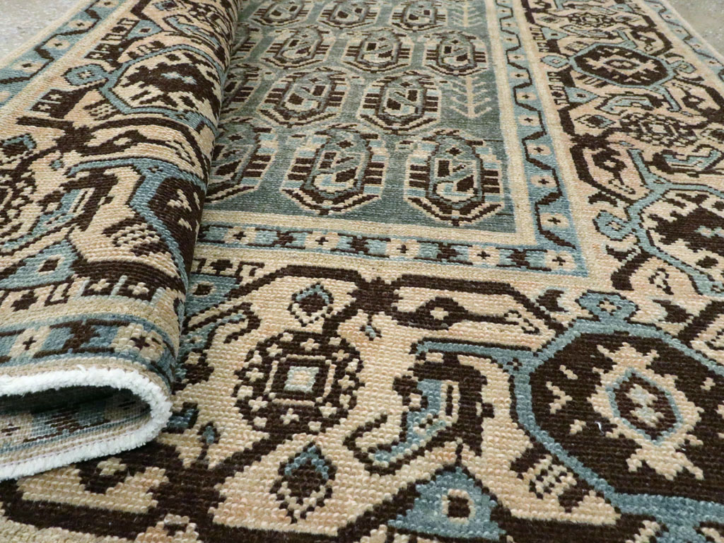 Vintage Persian Malayer Rug, No.27209 - Staging