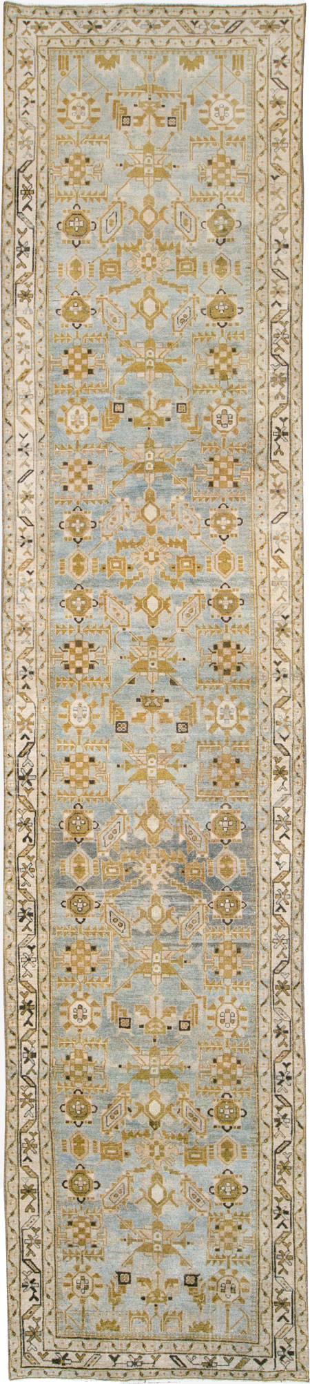Vintage Persian Malayer Runner (Pair: 2 of 2), No.27213 - Staging