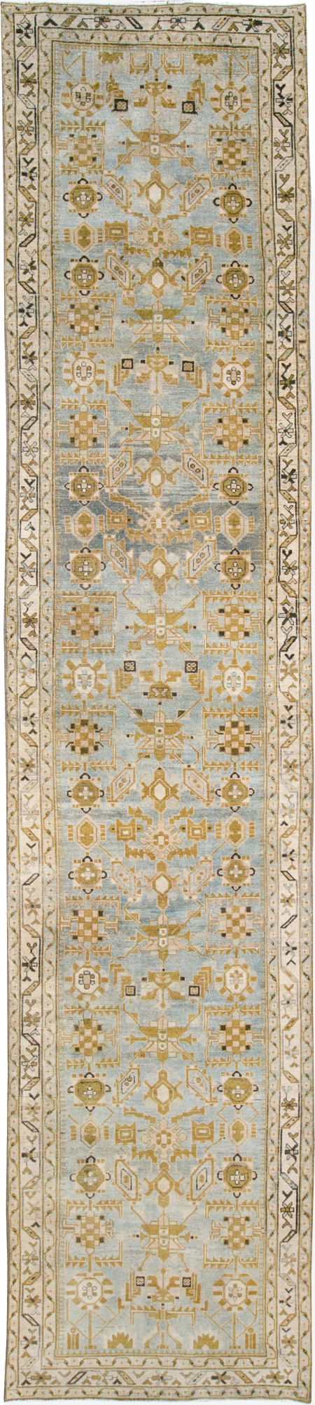 Vintage Persian Malayer Runner (Pair: 2 of 2), No.27213 - Staging