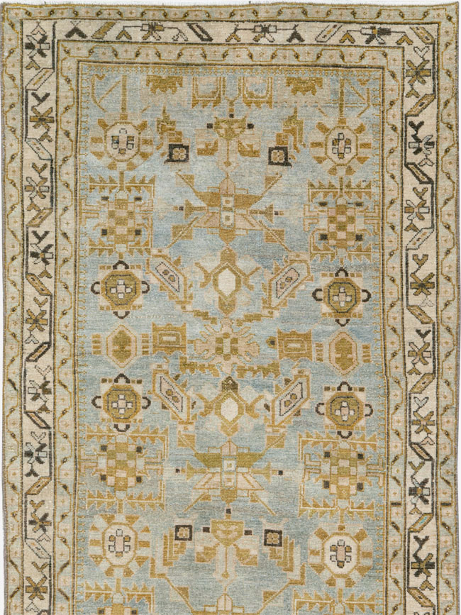 Vintage Persian Malayer Runner (Pair: 2 of 2), No.27213 - Staging