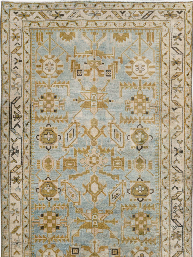 Vintage Persian Malayer Runner (Pair: 2 of 2), No.27213 - Staging