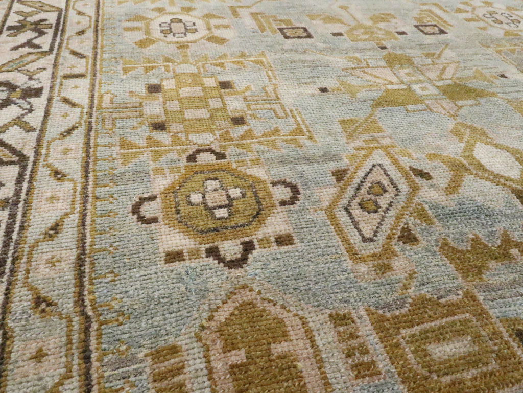 Vintage Persian Malayer Runner (Pair: 2 of 2), No.27213 - Staging