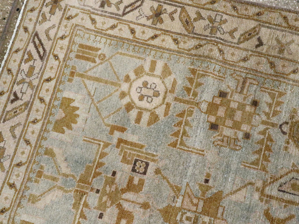 Vintage Persian Malayer Runner (Pair: 2 of 2), No.27213 - Staging