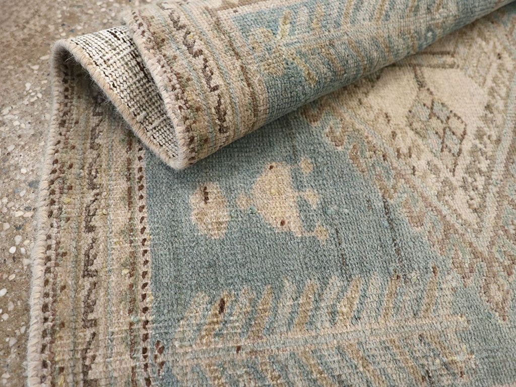 Antique Persian Tabriz Rug (Pair: 1 of 2), No.27215 - Staging