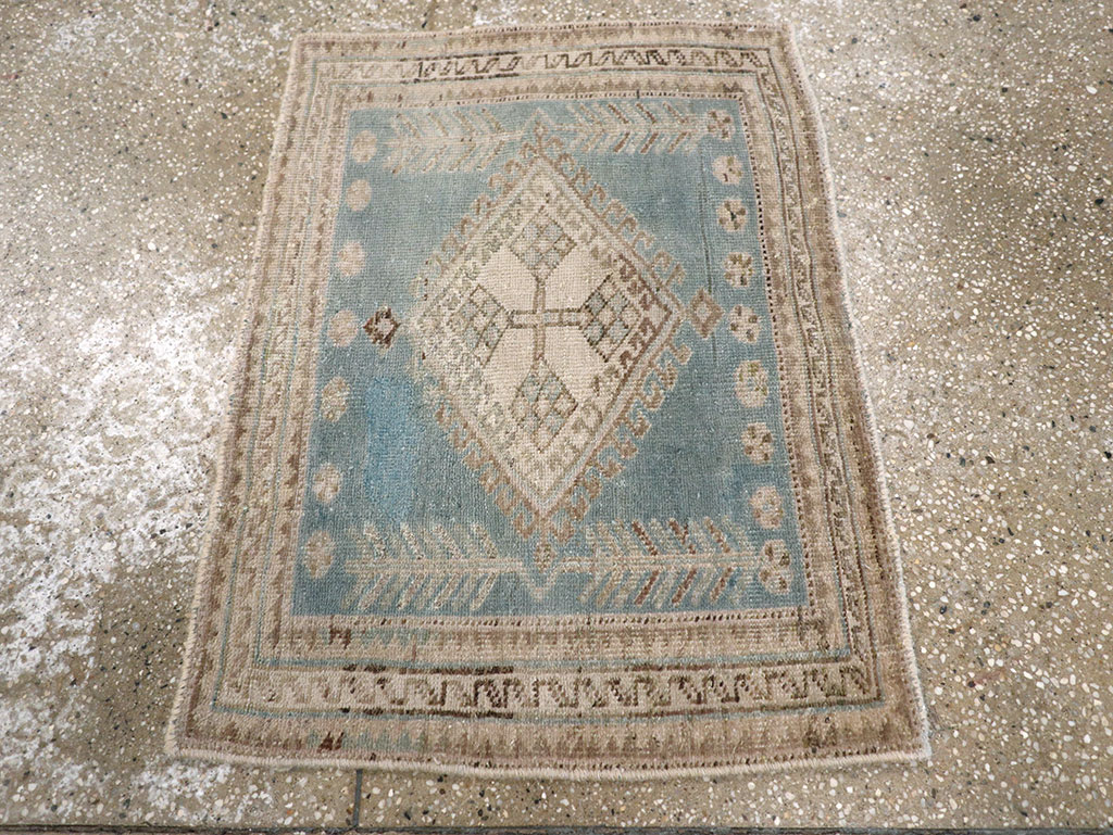 Antique Persian Tabriz Rug (Pair: 2 of 2), No.27216 - Staging