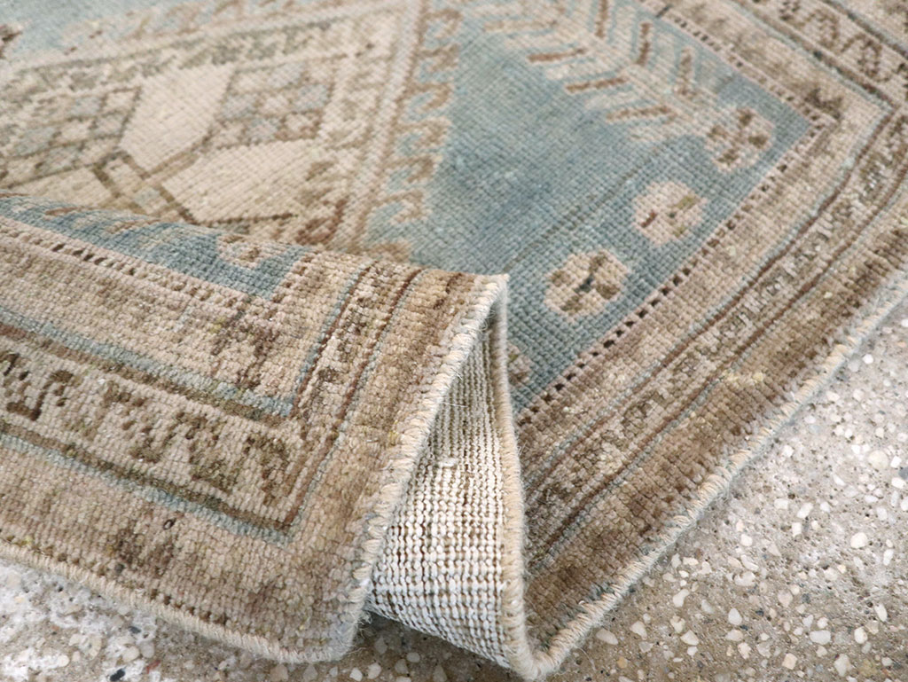 Antique Persian Tabriz Rug (Pair: 2 of 2), No.27216 - Staging