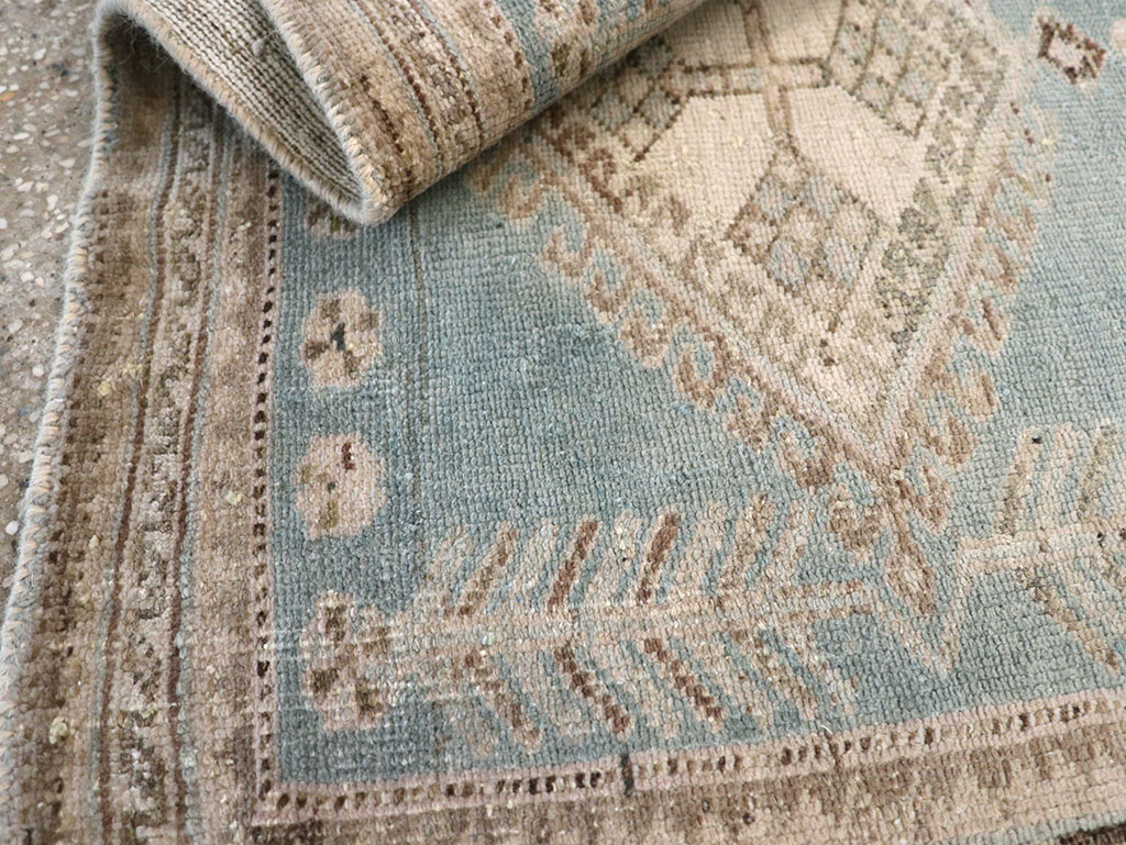 Antique Persian Tabriz Rug (Pair: 2 of 2), No.27216 - Staging