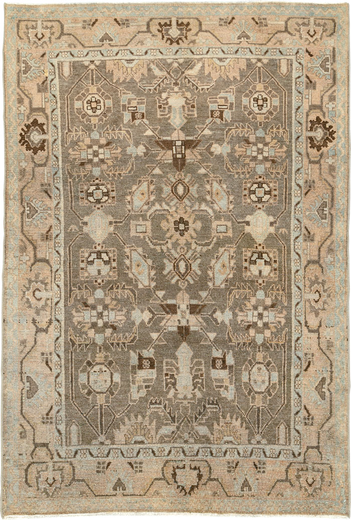 Vintage Persian Malayer Rug, No.27217 - Staging