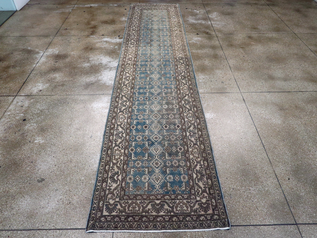 Vintage Persian Malayer Runner, No.27224 - Staging