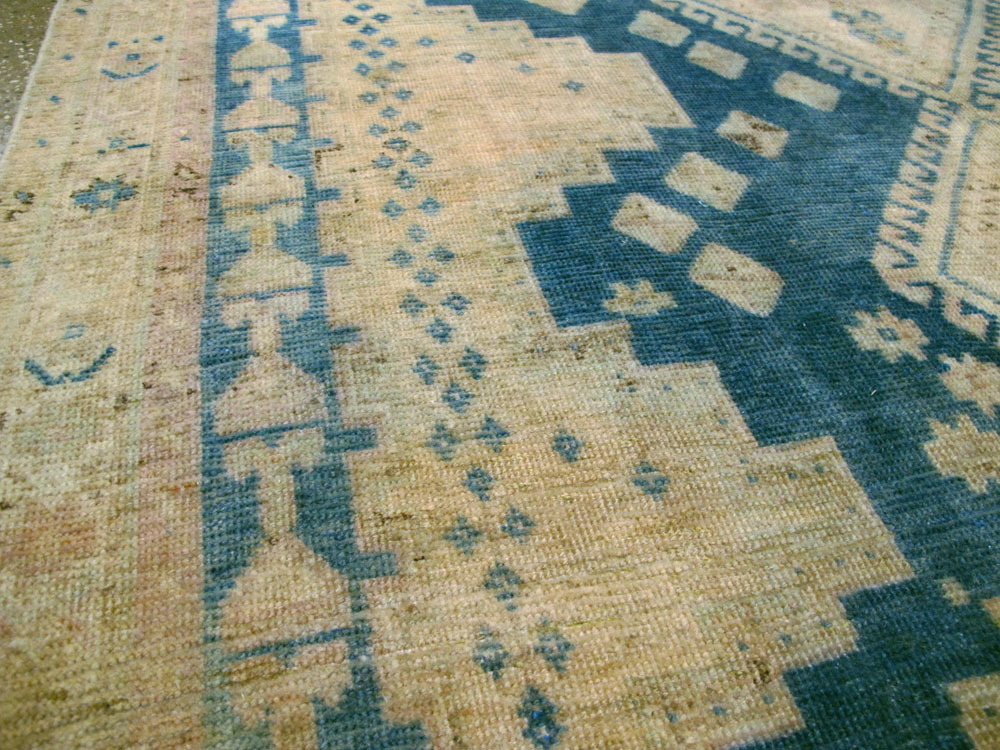 Vintage Persian Afshar Rug, No.27227 - Staging