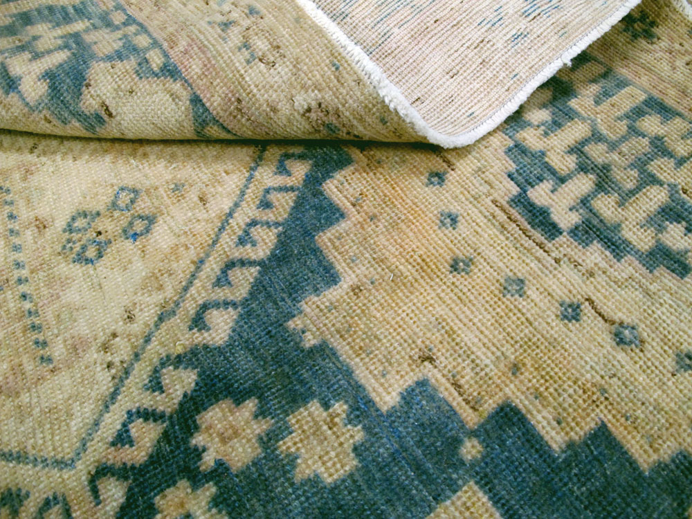 Vintage Persian Afshar Rug, No.27227 - Staging