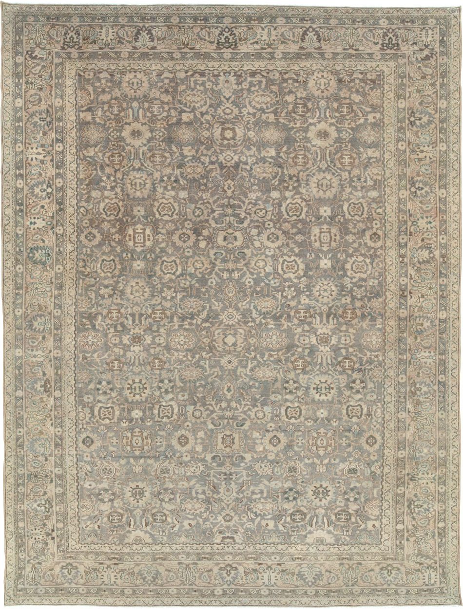 Antique Persian Malayer Carpet, No.27228 - Staging
