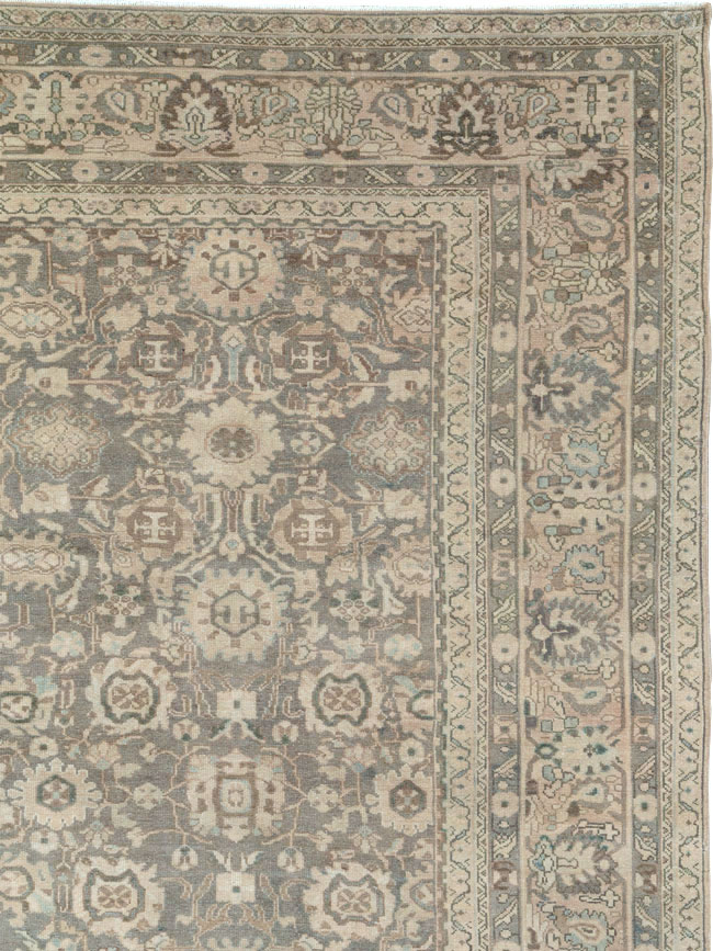 Antique Persian Malayer Carpet, No.27228 - Staging