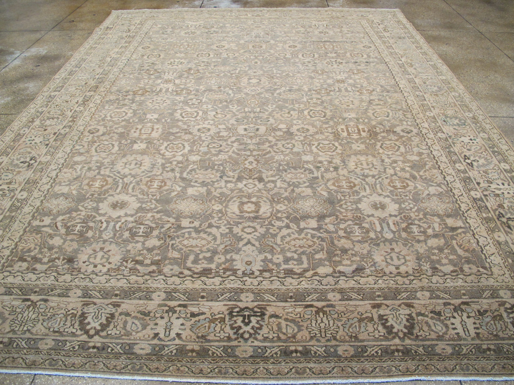 Antique Persian Malayer Carpet, No.27228 - Staging