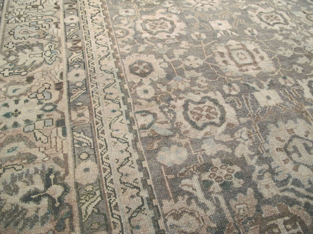 Antique Persian Malayer Carpet, No.27228 - Staging