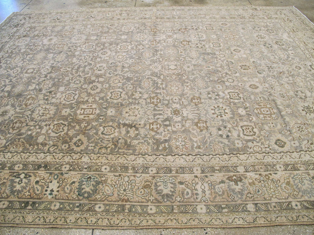 Antique Persian Malayer Carpet, No.27228 - Staging