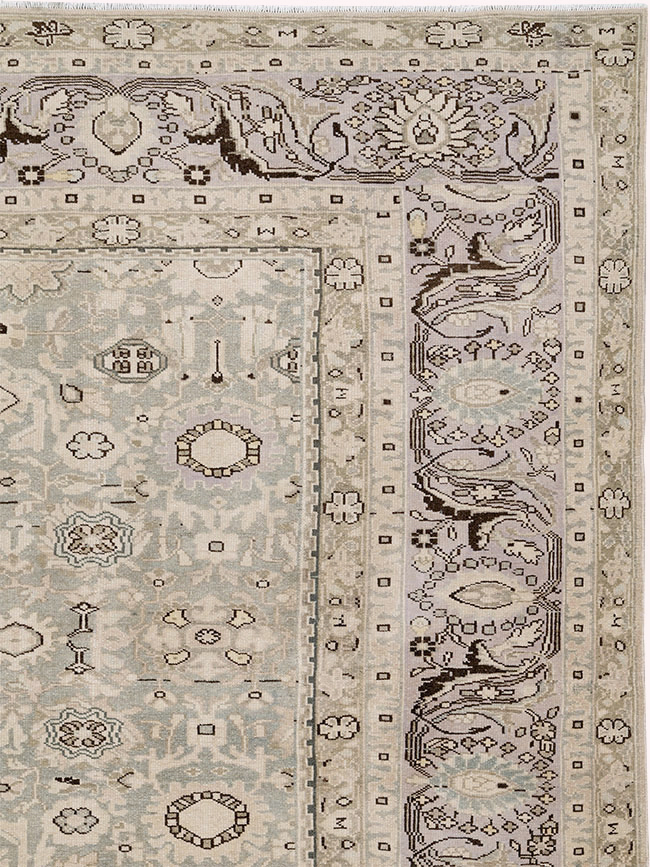 Vintage Persian Malayer Carpet, No.27229 - Staging