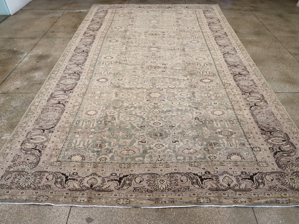 Vintage Persian Malayer Carpet, No.27229 - Staging