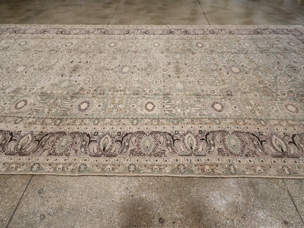 Vintage Persian Malayer Carpet, No.27229 - Staging