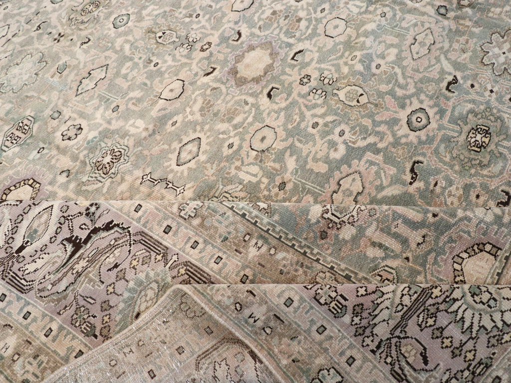 Vintage Persian Malayer Carpet, No.27229 - Staging