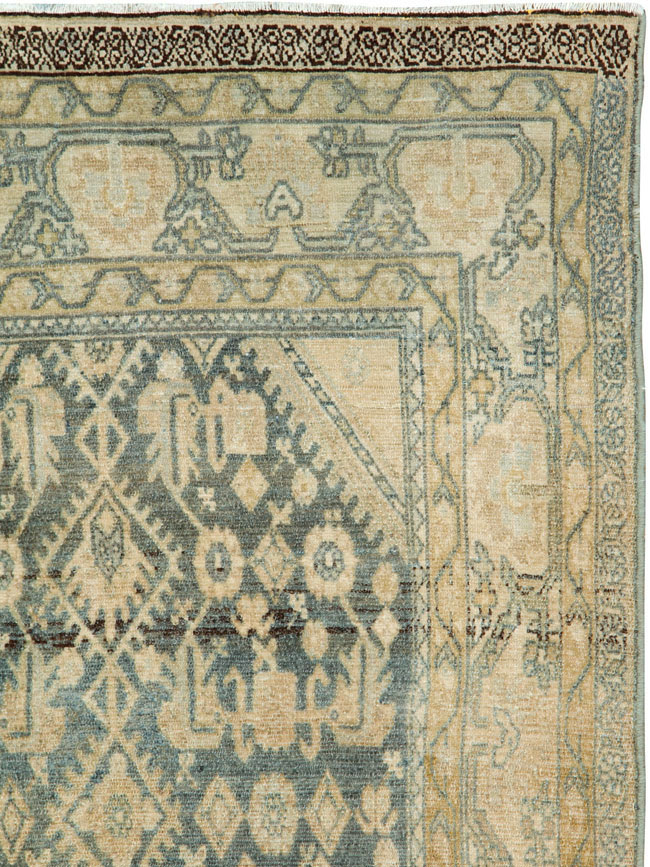 Vintage Persian Malayer Rug, No.27230 - Staging