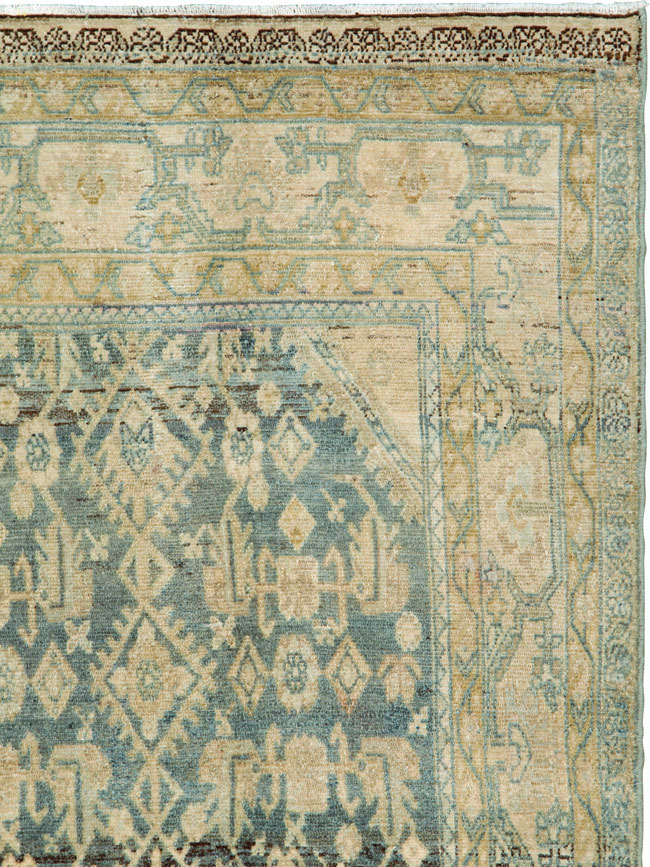 Vintage Persian Malayer Rug, No.27230 - Staging