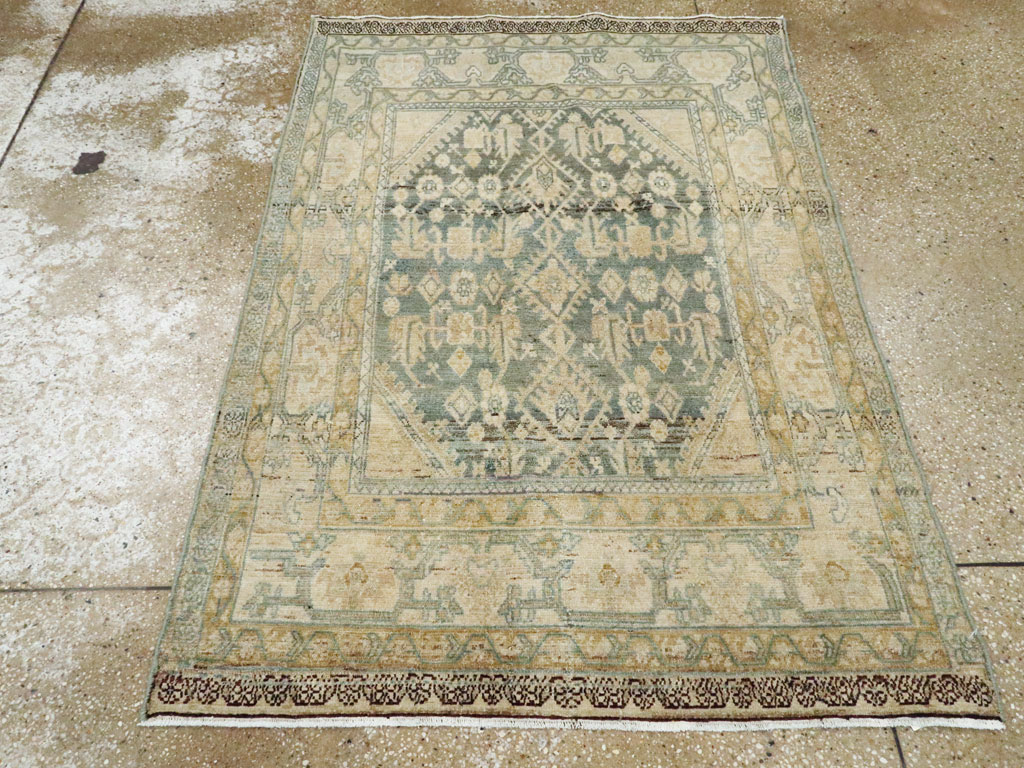 Vintage Persian Malayer Rug, No.27230 - Staging