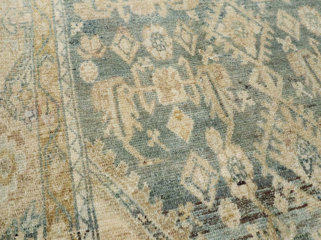 Vintage Persian Malayer Rug, No.27230 - Staging