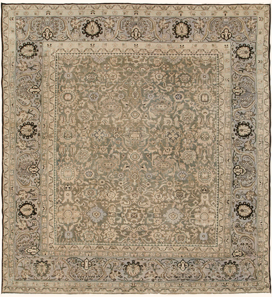 Vintage Persian Malayer Carpet, No.27231 - Staging