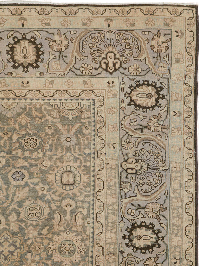 Vintage Persian Malayer Carpet, No.27231 - Staging