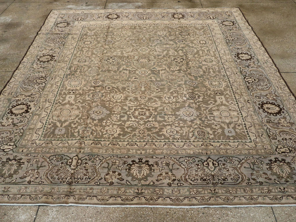 Vintage Persian Malayer Carpet, No.27231 - Staging