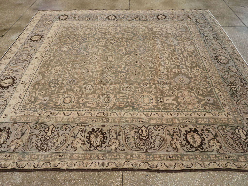 Vintage Persian Malayer Carpet, No.27231 - Staging