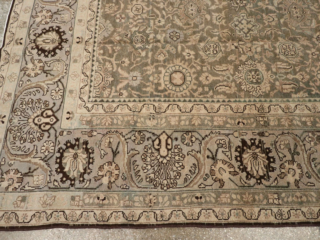 Vintage Persian Malayer Carpet, No.27231 - Staging