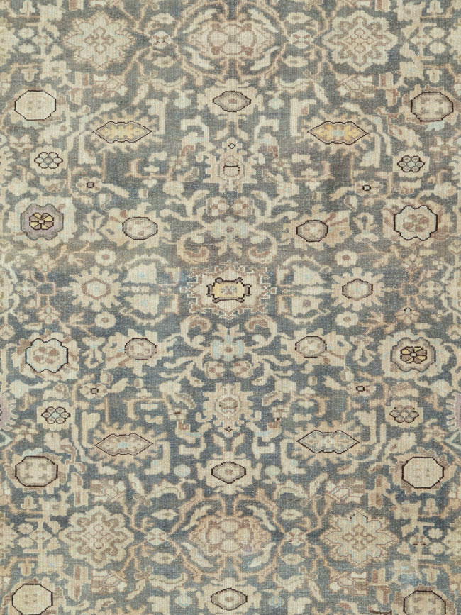 Vintage Persian Malayer Room Size Carpet, No.27234 - Staging