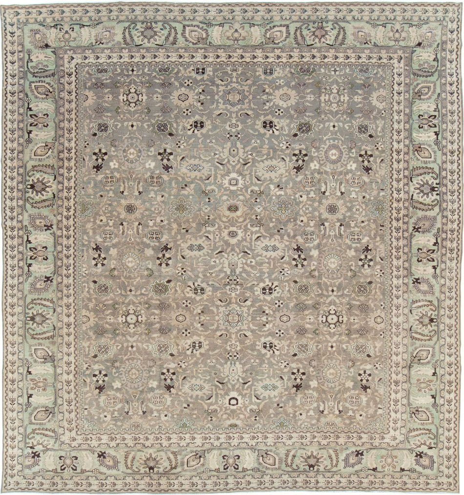 Vintage Persian Malayer Carpet, No.27235 - Staging