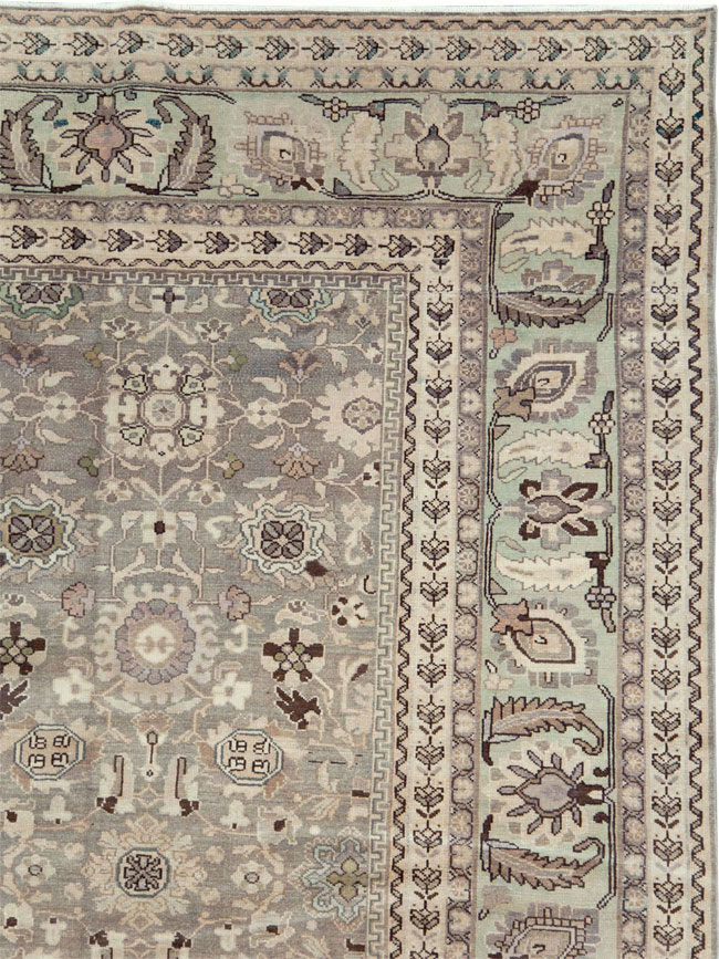 Vintage Persian Malayer Carpet, No.27235 - Staging