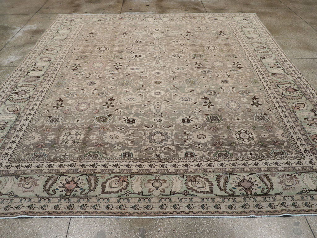 Vintage Persian Malayer Carpet, No.27235 - Staging