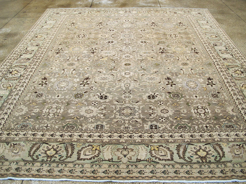 Vintage Persian Malayer Carpet, No.27235 - Staging