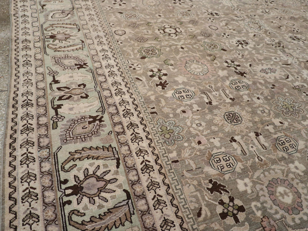Vintage Persian Malayer Carpet, No.27235 - Staging