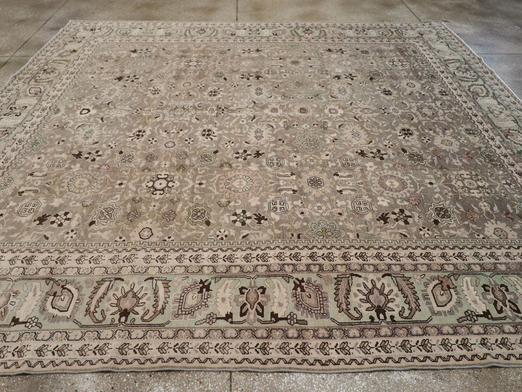 Vintage Persian Malayer Carpet, No.27235 - Staging