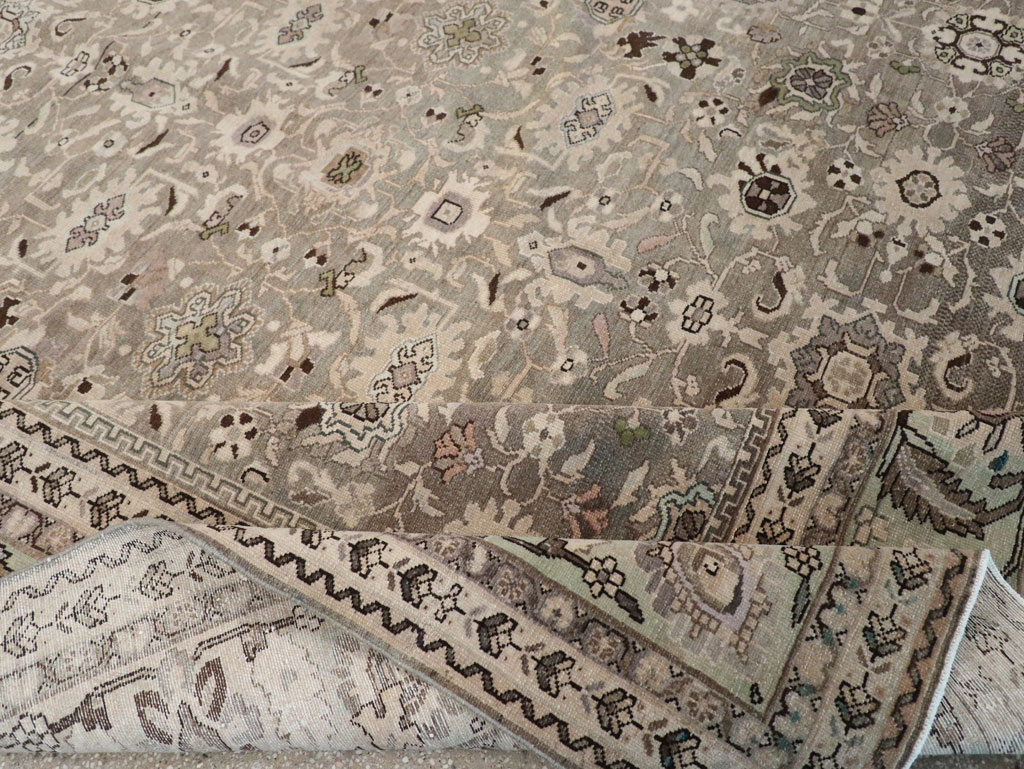 Vintage Persian Malayer Carpet, No.27235 - Staging