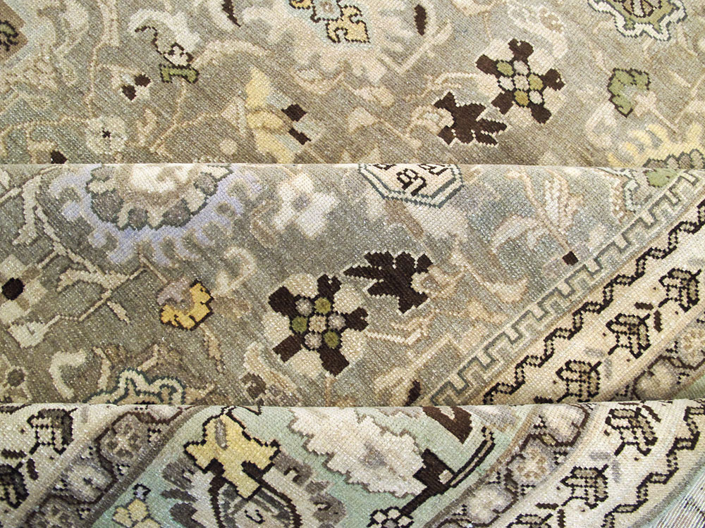 Vintage Persian Malayer Carpet, No.27235 - Staging