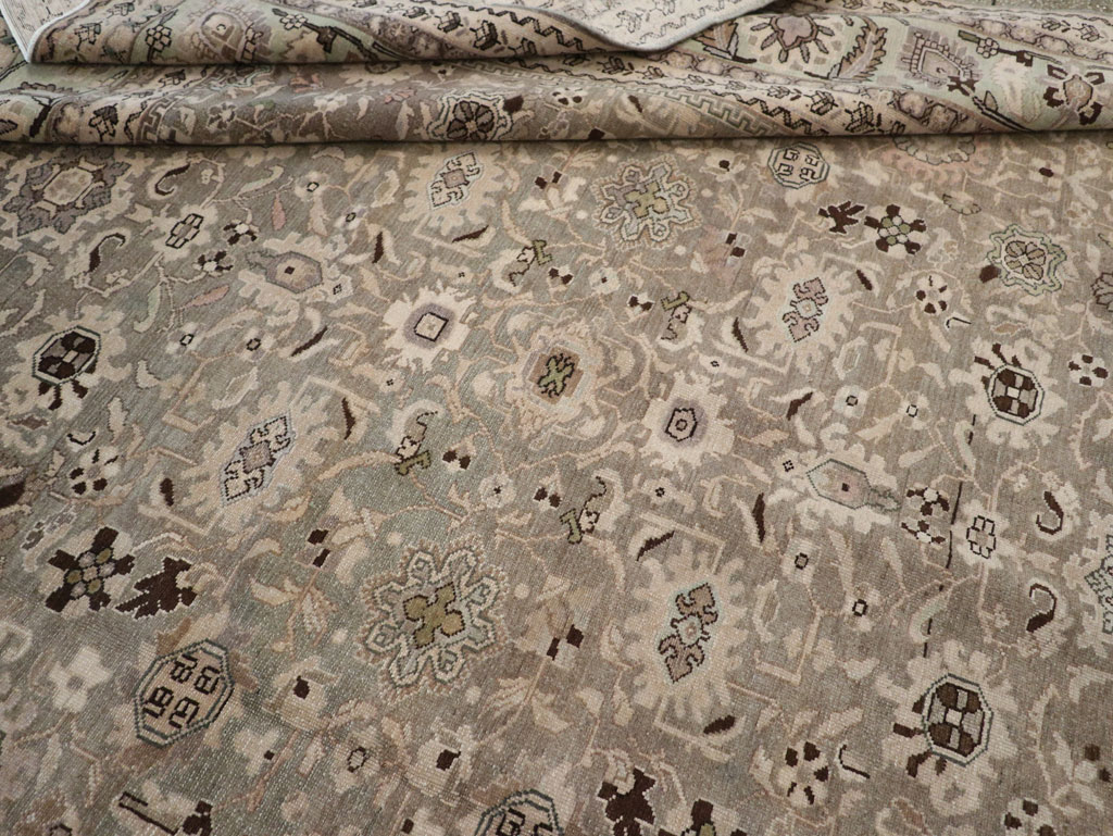 Vintage Persian Malayer Carpet, No.27235 - Staging