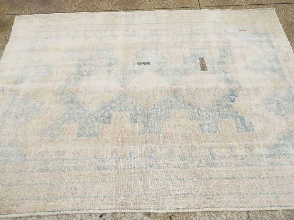 Vintage Persian Afshar Rug, No.27238 - Staging