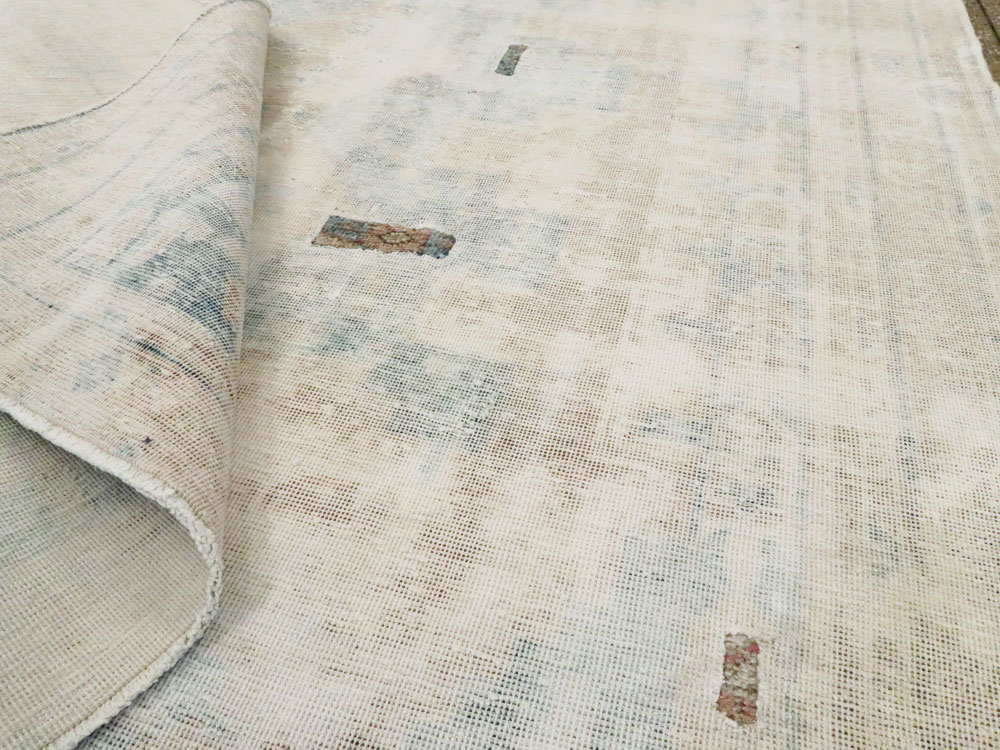 Vintage Persian Afshar Rug, No.27238 - Staging