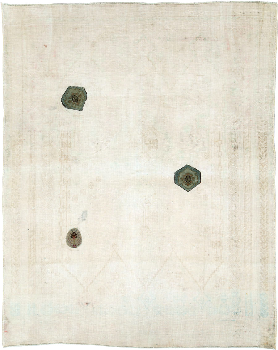 Vintage Persian Afshar Rug, No.27242 - Staging